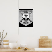 Team van de Reactie Zombie: Afdeling Montana Poster (Keuken)