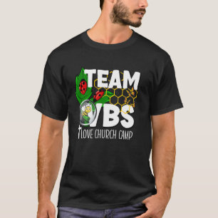 Team VBS God Vergrootte Insecten Avontuur Week Kam T-shirt