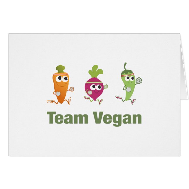Team Vegan (Voorkant Horizontaal)