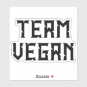 Team Vegan, Activism Sticker (Vel)