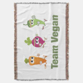 Team Vegan Deken (Voorkant Verticaal)