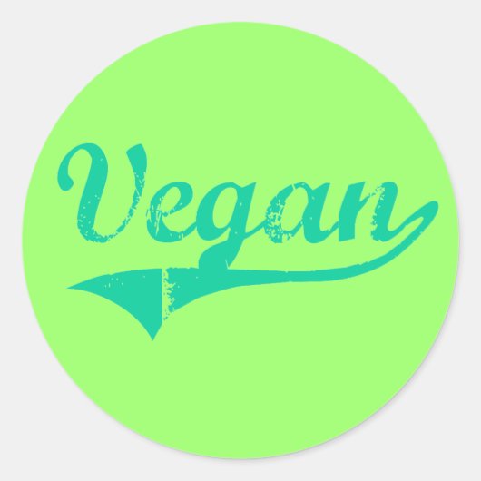 Team Vegan Stickers (Voorkant)