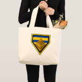 Team Verloren woestijn-Logo Grote Tote Bag (Voorkant (product))