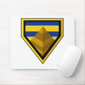 Team Verloren woestijn-Logo Muismat (Met muis)