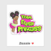 team verse prinses sticker (Vel)