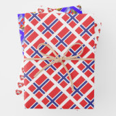 Team Viking Uff overleden. Inpakpapier Vel (In situ)