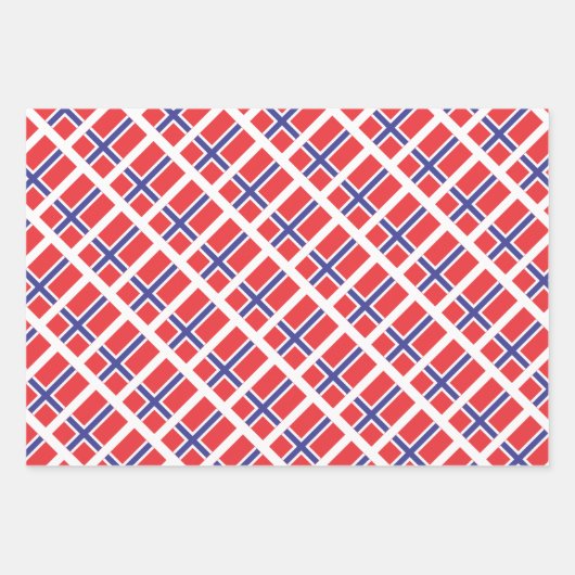 Team Viking Uff overleden. Inpakpapier Vel (Voorkant)