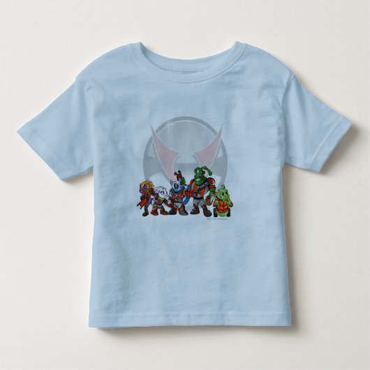 Team Virtupets Space Station Groep Kinder Shirts (Voorkant)