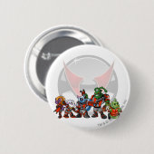 Team Virtupets Space Station Groep Ronde Button 5,7 Cm (Voorkant /achterkant)