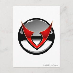 Team Virtupets Space Station Logo Briefkaart