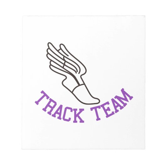 Team volgen notitieblok (Voorkant)