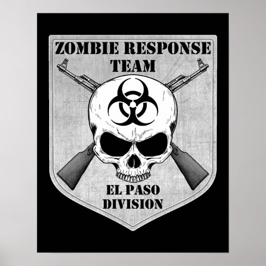 Team voor reactie van Zombie: Afdeling El Paso Poster (Voorkant)
