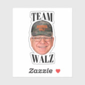 Team Walz Sticker (Vel)