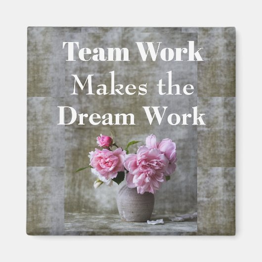 Team-werkmagneet Magneet (Voorkant)