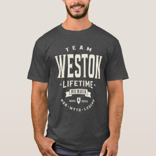 Team Weston Lifetime Lid Weston Naam T-shirt