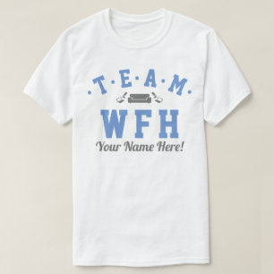 Team WFH GEPERSONALISEERD T-shirt