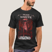 Team WHYTE - een eindeloze LEGEND T-shirt (Voorkant)