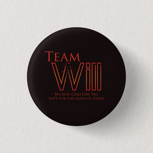 Team Will Ronde Button 3,2 Cm (Voorkant)