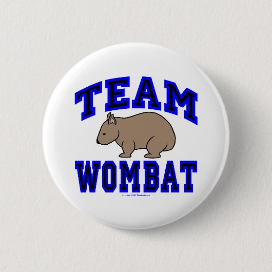 Team Wombat IV Button (Voorkant)