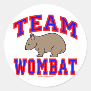 Team Wombat VI Ronde Sticker