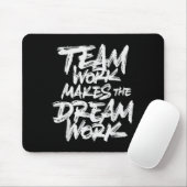 Team Work Makes The Dream Work _ Team Building Muismat (Met muis)