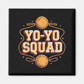Team Yoyo Player Squad Yo-yo  Magneet (Voorkant)