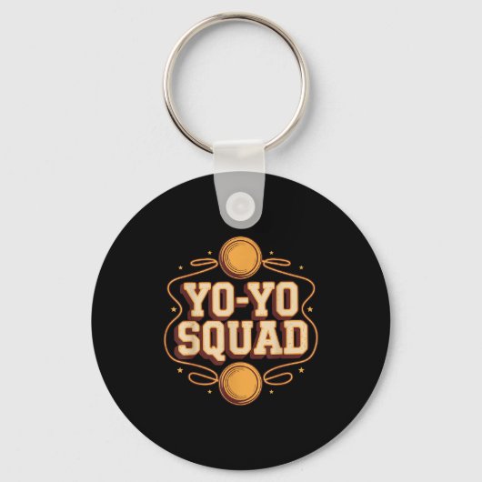 Team Yoyo Player Squad Yo-yo  Sleutelhanger (Voorkant)