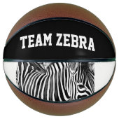 team zebra basketbal (Voorkant)