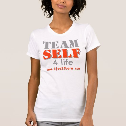 TEAM ZELF 4 LIFE T-SHIRT (Voorkant)