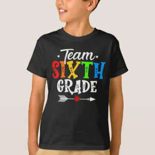 team zesde rang t-shirt