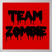 Team Zombie Poster (Voorkant)