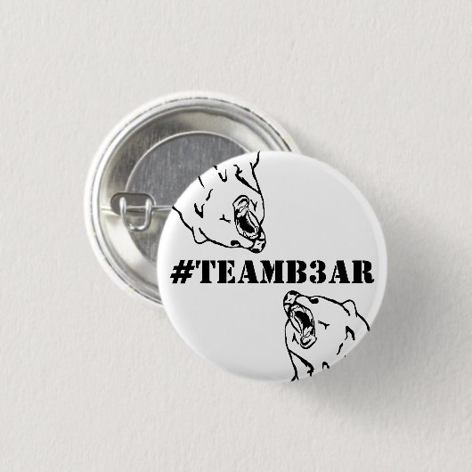 TEAMB3AR BUTTON (Voorkant /achterkant)