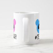 #teamb3ar Mug Pink and Blue (Dos)