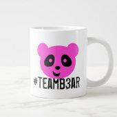 #teamb3ar Mug Pink and Blue (Droite)