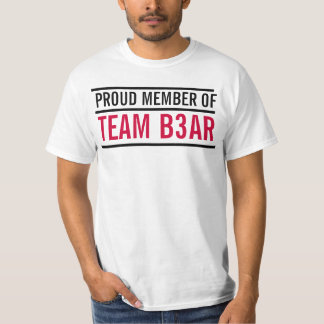 TEAMB3AR SHIRT WAARDE LID