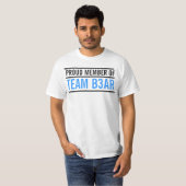 TEAMB3AR SHIRT WAARDE LID (Voorkant volledig)