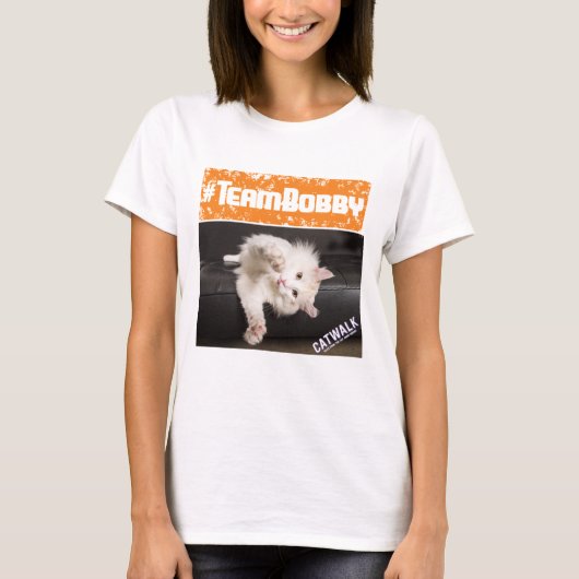 #TeamBobby t-shirt - vrouwen (Voorkant)