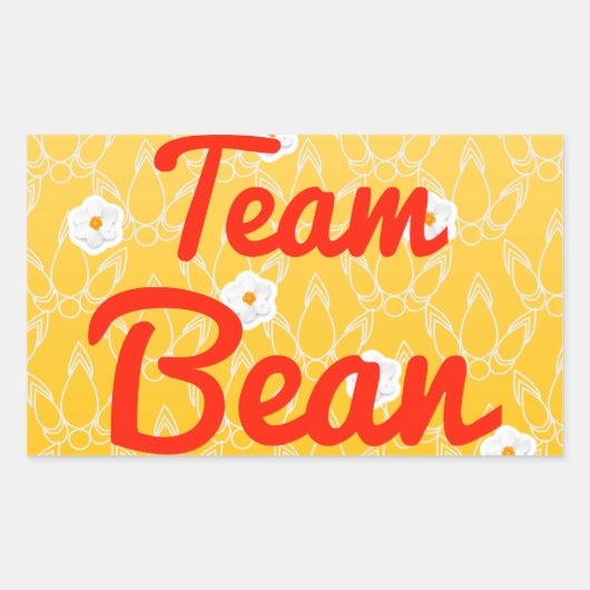 Teamboon Rechthoekige Sticker (Voorkant)