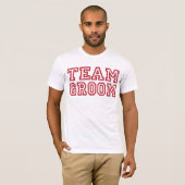 TEAMBRUIDEGOM T-SHIRT (Voorkant volledig)