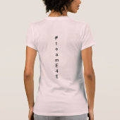 teamE4E T-shirt van de Prestaties van vrouwen (Achterkant)