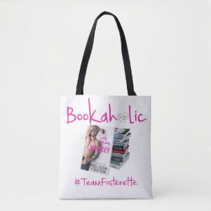 #TeamFosterette Bookaholic Canvas tas