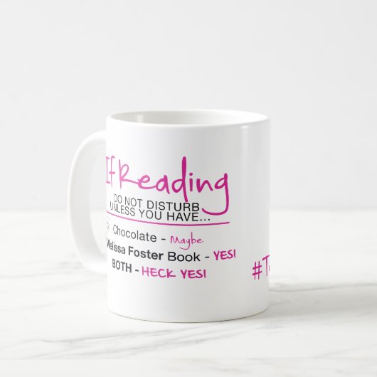 #TeamFosterette Ne Dérangez Pas La Mug (Devant gauche)