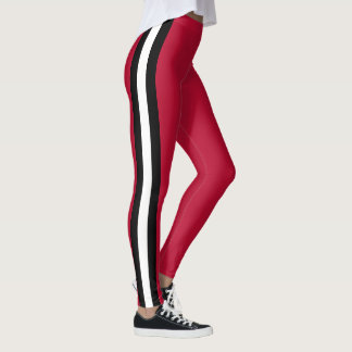 Teamgeest van Georgia in het rood Leggings