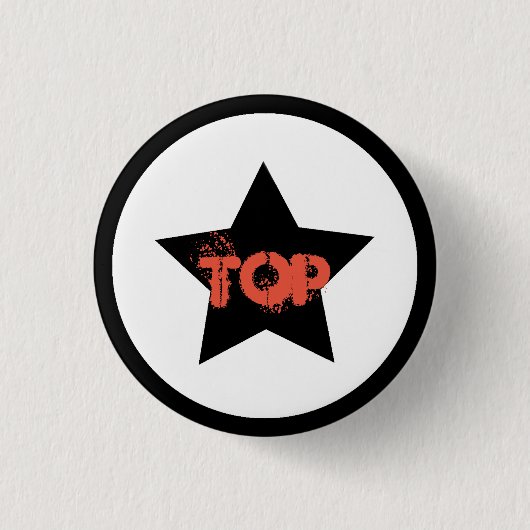 Teamleider Top Star Button Pin (Voorkant)