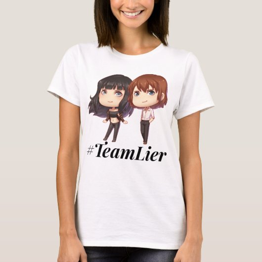 #TeamLier T-shirt éénzijdig (Voorkant)