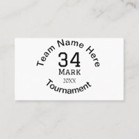 Teamnaam hier voeg naam toernooi jaar tekst toe