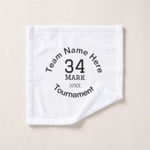 Teamnaam hier voeg naam toernooi jaar tekst toe washandje