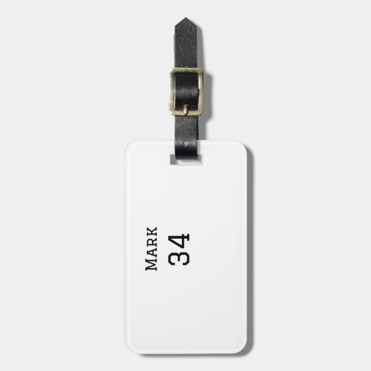 Teamnaam Speler toevoegen Naam Datum Sport mannen Bagagelabel (Voorkant verticaal)