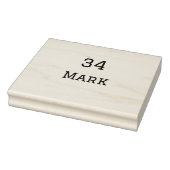 Teamnaam Speler toevoegen Naam Datum Sport mannen Rubberstempel (Stempel)