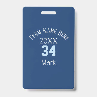 teamnaam voeg spelernaam datum sport mannen toe badge